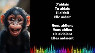 ♫ Japprends le français ♫ Conjugaison I AIDER I Imparfait [upl. by Jewell]