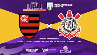 FLAMENGO X CORINTHIANS  AO VIVO  Narração OSCAR ULISSES  Futebol Globo CBN [upl. by Goldy661]