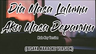 DIA MASA LALUMU AKU MASA DEPANMU  Vionita MALE KEY BISAYA KARAOKE VERSION [upl. by Marras]