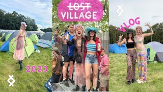 Lost Village festival 2023 vlog  first timers  last festival of the summer [upl. by Akerdnahs49]