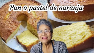 Pan de naranja con harina de hot cakes [upl. by Ecirtel269]