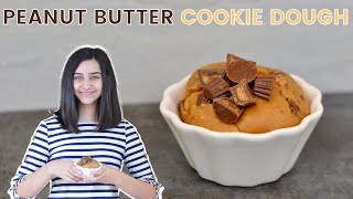 Peanut Butter Edible Cookie Dough [upl. by Wynny701]