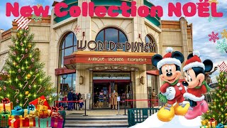 DISNEYLAND PARIS WORLD OF DISNEY  NEW COLLECTION CHRISTMAS NOËL 🎅 [upl. by Maxama]