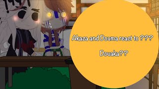 Akaza and Douma react to  Gachaslight 13douaka [upl. by Audrit]