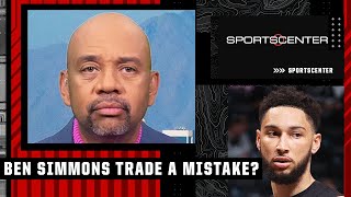 The Ben Simmons trade looks bad NOW but it could STILL be successful  Wilbon  SportsCenter [upl. by Eniladam]