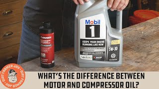 What’s the Difference between Motor and Compressor Oil [upl. by Small]