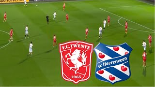 FC Twente 20 SC Heerenveen Samenvatting  Eredivisie 202425 [upl. by Drawde]