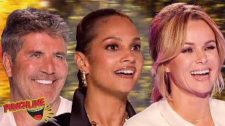 5 Funniest Stand Up Comedy GOLDEN BUZZER Auditions On BGT [upl. by Aiken]