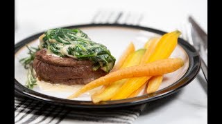 Médaillon de filet mignon de bœuf à l’huile ail et romarin [upl. by Hajidak]