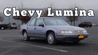 1990 Chevy Lumina  Regular Car Reviews [upl. by Ultann450]