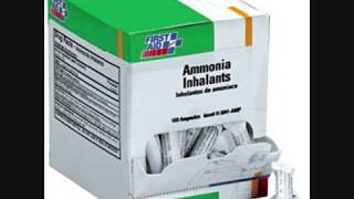 FIRST AID ONLY  Ammonia Inhalants  To Prevent or treat Fainting [upl. by Thilde]