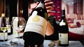 M Chapoutier Hermitage Le Pavillon  Rhône Syrah Wine Review [upl. by Lever937]