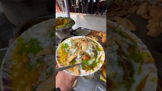 Tasty समोसा चाट की plate 40₹ में 👌❤️😋 roadside selling snacks 😱 shorts trending viral [upl. by Kedezihclem]