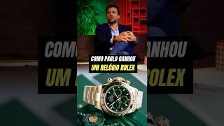 COMO PABLO GANHOU UM RELÓGIO ROLEX pablomarcall pioranodasuavida pablomarcall relogio rolex [upl. by Ahsets841]