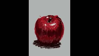 Apple painting in procreate [upl. by Romola]