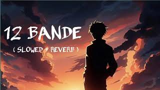 12 BANDE  SLOWED  REVERB  aklofi viralsong [upl. by Okikuy]