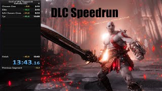 God of War Ragnarok Valhalla DLC Speedrun Any   1343 [upl. by Cassella]