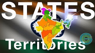 The States  territories of India EXPLAINED Geography Now [upl. by Abixah]