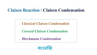 244 Claisen Condensation  Claisen Reaction Dieckmann Reaction  13diketone preparation [upl. by Wordoow]