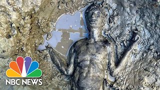 Video Shows Newly Discovered Ancient Roman Bronze Statues [upl. by Alrac]