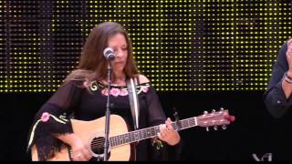 Carlene Carter  Troublesome Waters Live at Farm Aid 2013 [upl. by Pulchia344]