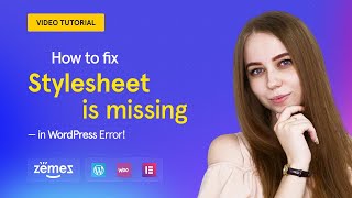 How to fix Stylesheet is Missing in WordPress Error [upl. by Iredale]