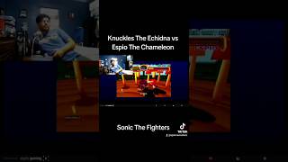 Knuckles The Echidna vs Espio The Chameleon  Sonic The Fighters PS3 [upl. by Wanyen247]