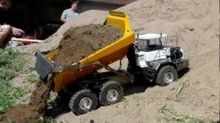 Dumper BELL 50D auf Abwegen im Treibsand [upl. by Aracat]