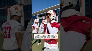 These Creamsicle helmets are 🔥 buccaneers nfl bakermayfield helmet jersey uniform shorts [upl. by Sherri]