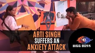 Bigg Boss 13 Arti Singh Suffers An Anxiety Attack Post Fight With Sidharth Shukla  TV  SpotboyE [upl. by Flavio]