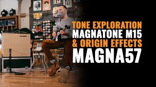 Magnatone M15 amp Origin Effects Magma57  Tone Exploration  Daniel Albert [upl. by Arlee]