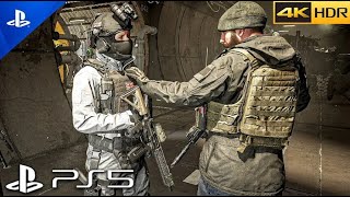 PS5 Call of Duty Modern Warfare 2  Ghost Team Mission Walkthrough No Commentary [upl. by Spada]