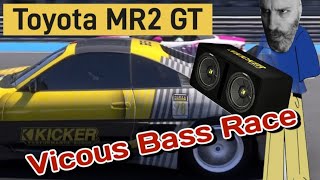 WOOFER WEIGHTED Bass Head Toyota MR2 Driver RIsks it all For VICTORY  Logitech G920 Racing [upl. by Dasie]