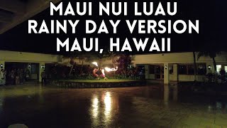 Escape The Rain With Sheratons Maui Nui Luau Indoor Experience [upl. by Nairde714]