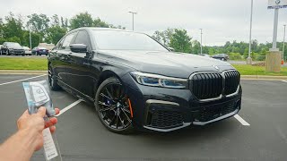 The 2020 BMW M760i Is An Ultra Luxurious V12 Super Sedan [upl. by Hux312]