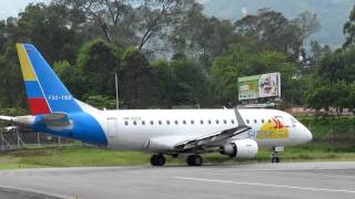 Embraer 170 Satena Take off SKMD [upl. by Dannon]