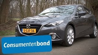 Mazda 3  Autoreview Consumentenbond [upl. by Ddat43]