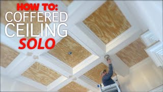 How To Build a Coffered Ceiling [upl. by Eltsyek]