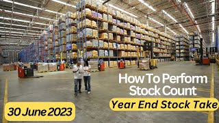 How To Perform Annual Stock Take  Year End Stock Count  Annual Audit  Being Auditor [upl. by Seline]