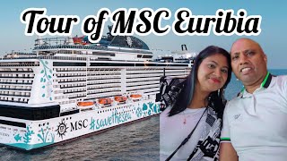 Massive cruise ship visits Durban  We ate lunch onboard  Luxury cruise ship  SA YouTuber [upl. by Nirehs]