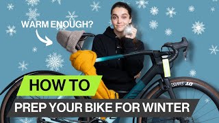 Prep Your Bike For Winter  Tips For Winter Outdoor Cycling [upl. by Ayna958]