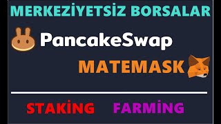 Pancakeswap Nedir Metamask Kullanımı 🤑 Staking  Farming Nasıl Yapılır ❓ Çok Detaylı Rehber [upl. by Doowle]