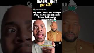 BREAKING Martell Holt Arrested for HARASSMENT lamh [upl. by Enier]