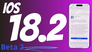 iOS 182 beta 2 disponible  Nouveautés sur iPhone  Localiser Raccourcis Apple Intelligence [upl. by Nena]