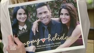 Kelly Features Marks Riverdale Family on Their Holiday Card [upl. by Dolly]