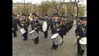 80e Anniversaire des Taxis de La Marne  PARIS 11 novembre 1994 [upl. by Tearle]