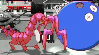 MUGEN Episode 1902 Scolipede Me vs Bowling Ball Boss [upl. by Johnston]