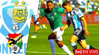 Argentina 60 Bolivia  Clasificación Mundial Sudamérica eliminatoriassudamericanas [upl. by Nedloh]