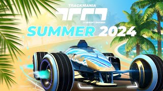 Trackmania Game  Summer 2024 Campaign Trailer✅ ⭐ 🎧 🎮 [upl. by Faustena]