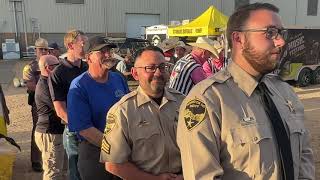 First Responder Night at Central States Fair Rodeo 2024 [upl. by Sherrard]